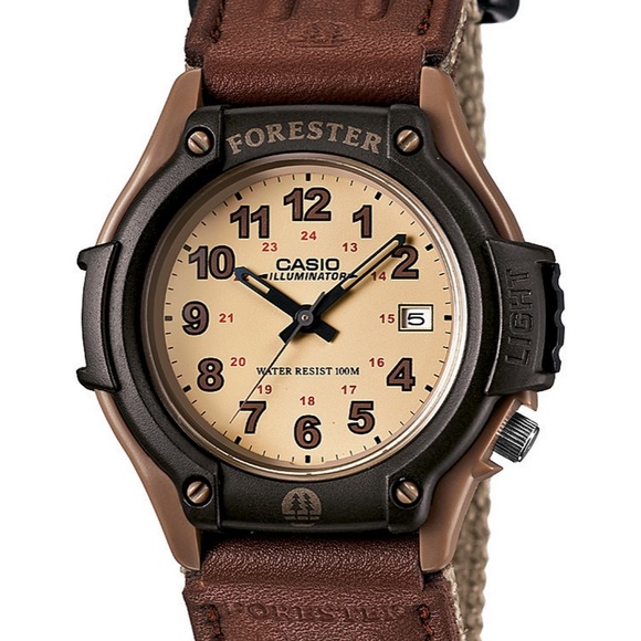 casio forester tan nylon